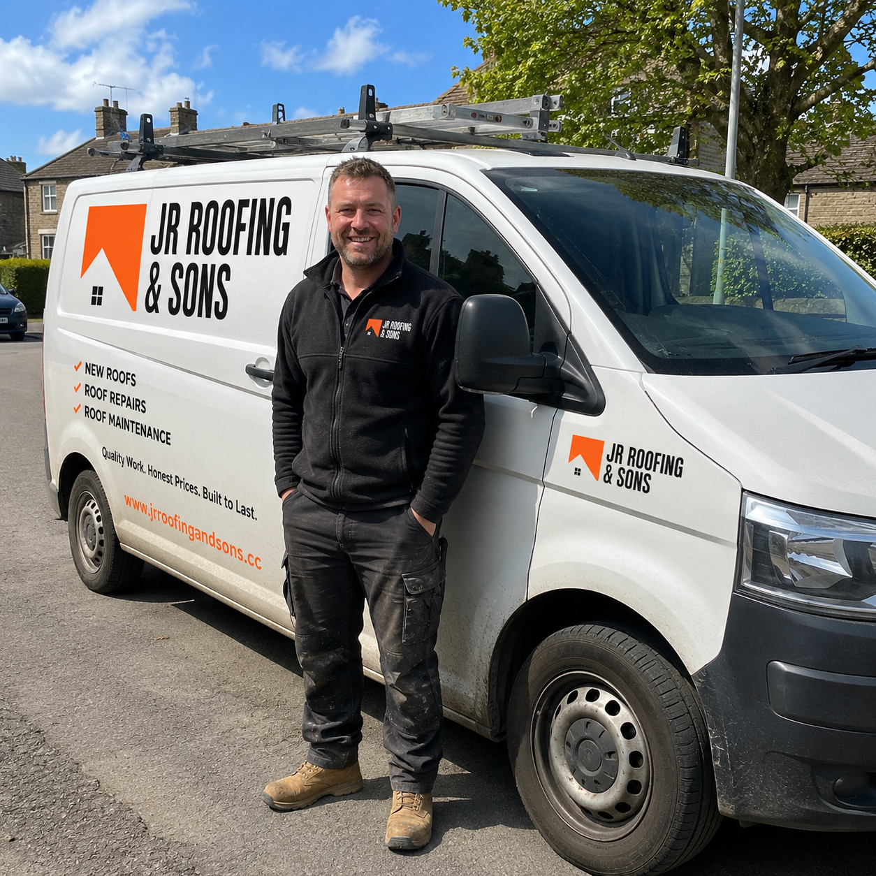 Jack, owner of JR Roofing & Sons